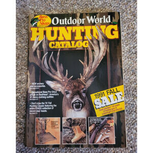 Bass Pro Shops Catalog Vtg 1991 Fall Sale Fishing Equipment Hunting Paperback